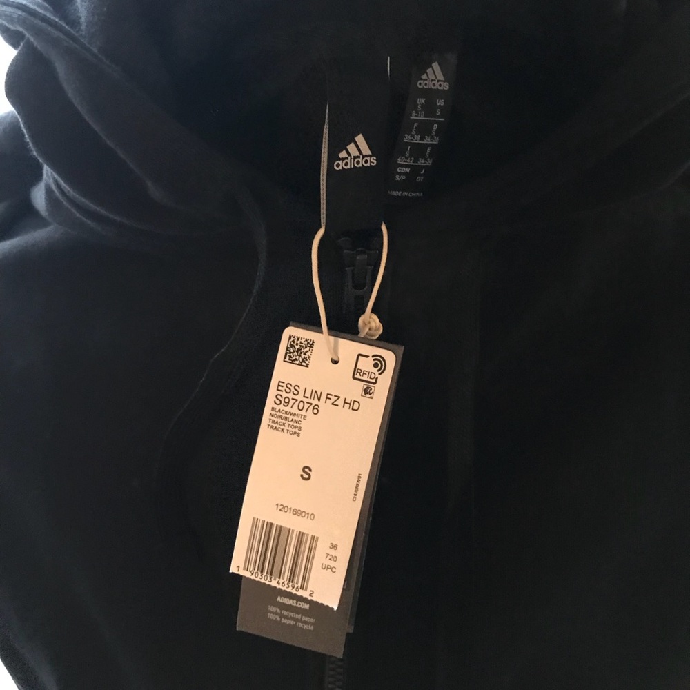 Black Adidas Hoodie *Activewear*